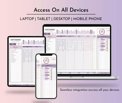 Premium Habit Tracker (Google Sheets & Excel)